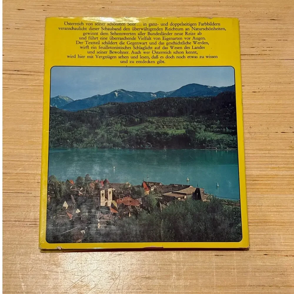 Osterreich En Portrait in Farben by Robert Loibl 1974 Hardcover in German